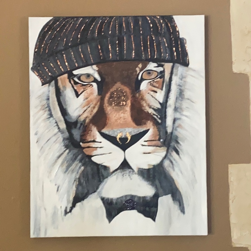SOLD! 😻 Original Painting-Winston - Picture 1 of 13